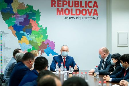Dodon: „Astăzi, când Republica Moldova este amenințată de un regim de guvernare externă, Partidul Socialiștilor a format o alianţă a apărătorilor statalității moldovenești – Blocul electoral al Comuniștilor și Socialiștilor”