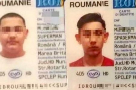 SuperMan și SpaderMan! Prenumele reale din buletin ale doi cetățeni români