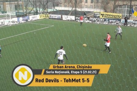 MiniFotbal: Volta, RED DEVILS ȘI Tehmet, luptă pentru PLAY-OFF