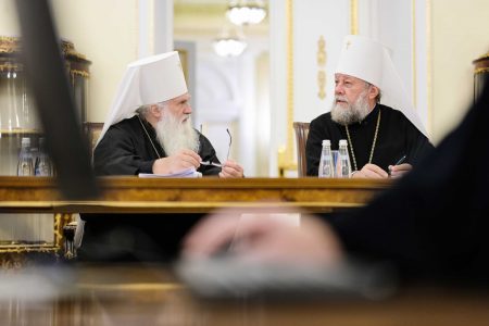 Mitropolitul Vladimir a efectuat o vizită la Moscova