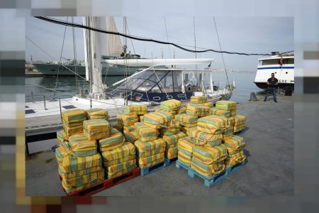 Captură record de cocaină, de 5,7 tone, în valoare de 200 de milioane de euro