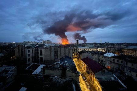 Odesa, principalul port ucrainean la Marea Neagră, ținta unui atac masiv cu rachete. Mai multe persoane au fost rănite
