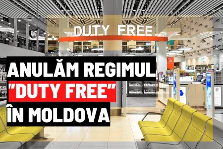 Proiectul deputatului Dumitru Alaiba pentru eliminarea regimului duty-free va fi supus consultărilor publice