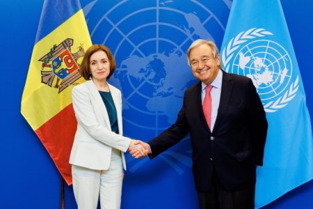 Maia Sandu s-a întâlnit cu Secretarul General al ONU. Ce subiecte au fost discutate