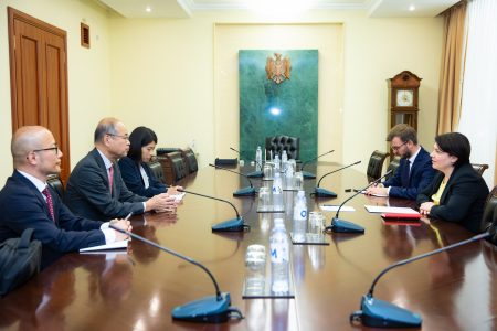 Natalia Gavrilița a discutat cu ambasadorul Japoniei, Yoshihiro Katayama. Ce subiecte au fost abordate