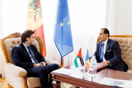 Vicepremierul Nicu Popescu s-a întâlnit cu ambasadorul Regatului Haşemit al Iordaniei în R. Moldova, Sufyan Qudah