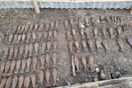 VIDEO/ Peste 150 de obiecte explozive, depistate de geniștii militari în Ceadîr Lunga