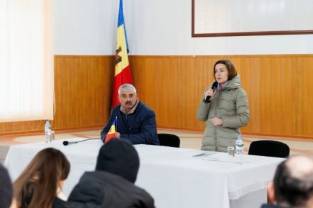 Maia Sandu a mers în vizită în câteva localități din raionul Dondușeni