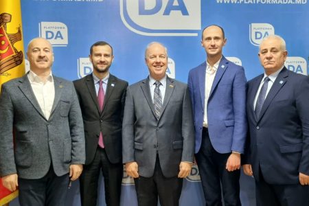 FOTO/ Platforma DA a fost vizitată de o delegație a ambasadei SUA la Chișinău. Ce subiecte au fost discutate
