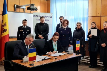Miniștrii din Republica Moldova și România au semnat Acordul privind controlul coordonat la PTF Leușeni – Albița