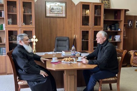 Igor Dodon a avut o întrevedere cu Episcopul de Bălți și Fălești, Marchel. Ce subiecte au abordat