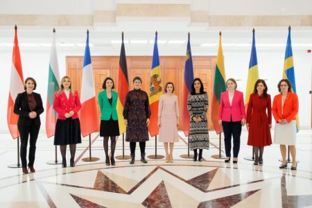 Maia Sandu a discutat despre perspectivele integrării europene cu ministre și secretare de stat din 8 state europene