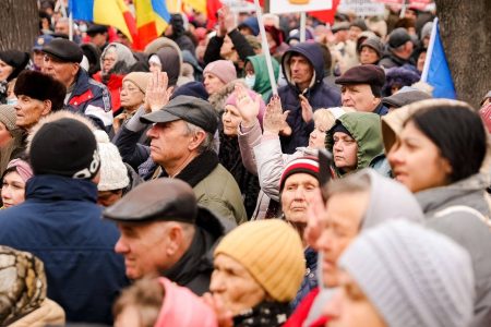 Un nou protest al Mișcării Pentru Popor, soldat cu rețineri și altercații