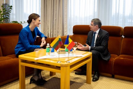 Președintele Parlamentului, Igor Grosu, s-a întâlnit la Vilnius cu Președinta Seimasului, Viktorija Čmilyté-Nielsen