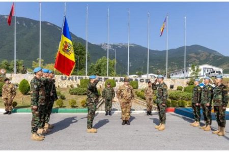 Contingentul KFOR-19 și-a început misiunea în Kosovo