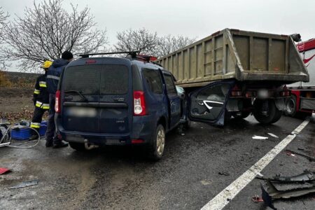 Accident teribil la Soroca! Un șofer a decedat pe loc, în această dimineață