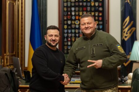 Comandantului-șef al armatei ucrainene, generalul Valeri Zalujnii, și-a dat demisia