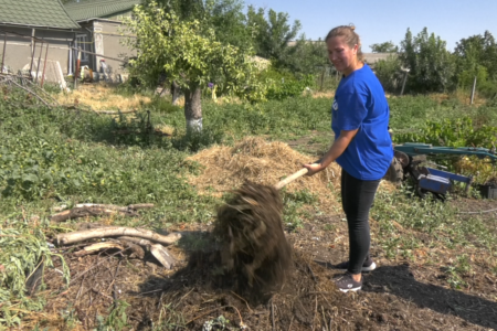 Locuitorii satului Volintiri din raionul Ștefan Vodă transformă deșeurile organice în compost
