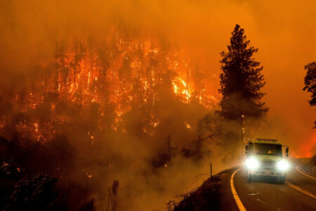 California, devastată de incendii. Milioane de oameni sunt puși sub alertă privind calitatea aerului