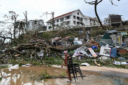 Taifunul „Yagi” face ravagii în nordul Vietnamului