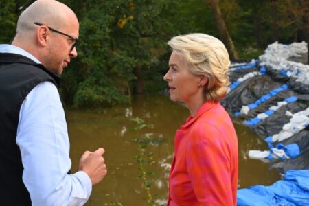 Ursula von der Leyen a promis miliarde de euro pentru redresarea țărilor din Europa Centrală care au suferit în timpul inundațiilor