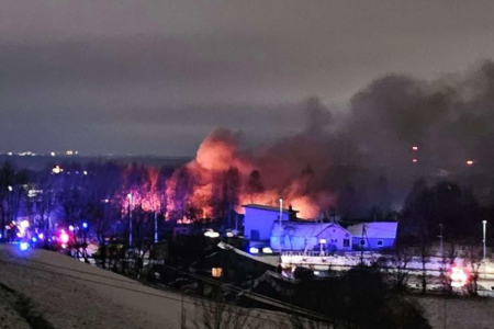 Lituania: Un avion cargo s-a prăbușit peste o casă