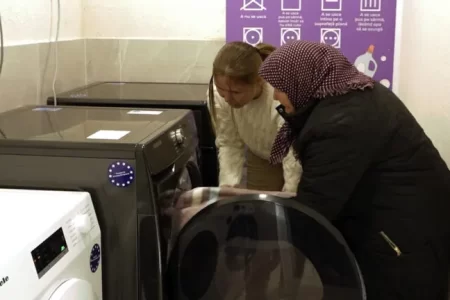 VIDEO/ În mai multe localități din nordul țării au fost deschise spălătorii sociale