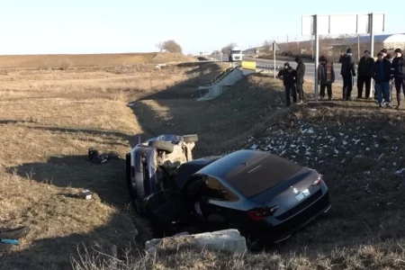 VIDEO/ Grav accident la intrarea în localitatea Bănești din raionul Telenești