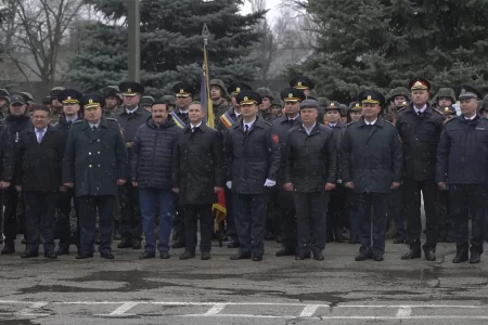 VIDEO/ Brigada de Infanterie Motorizată „Moldova” din municipiul Bălți a sărbătorit 33 de ani de activitate
