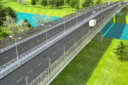 Începe construcția „Podului de Flori” de la Ungheni